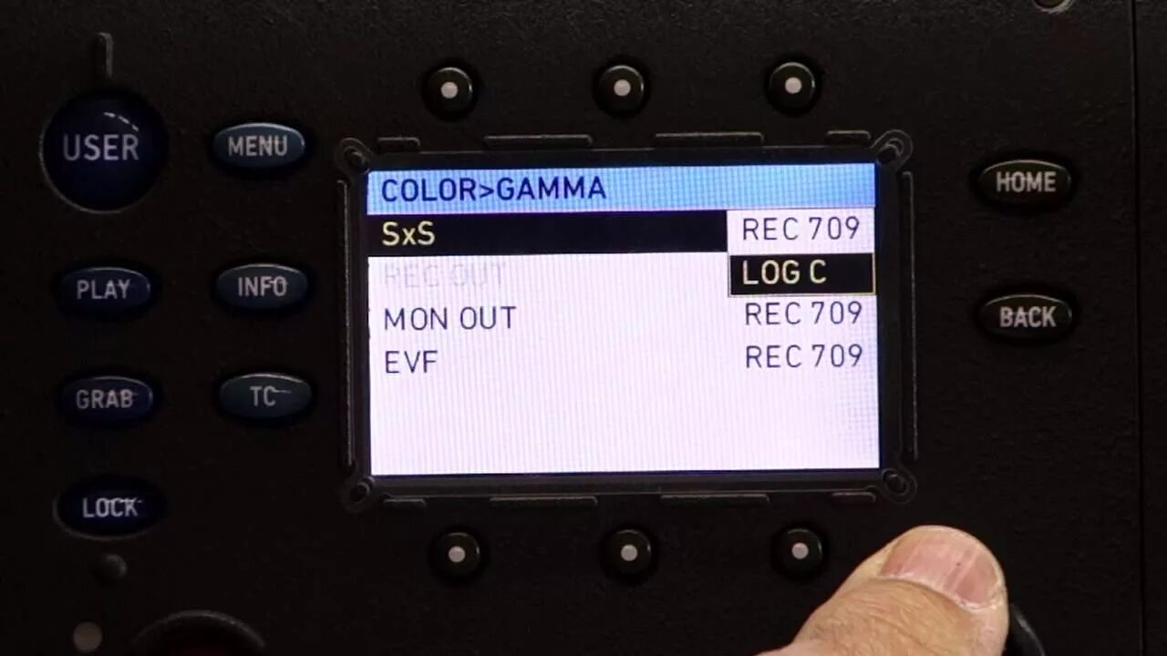 Алекс меню. Log Rec 709. Alexa Mini menu LDS. Arri Alexa info on Playback. Arri Alexa status Playback.