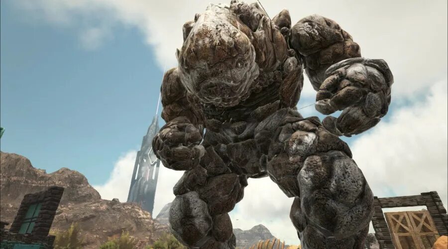 Ark elemental. Голем из арк. горный элементаль арк. rock elemental арк. горный голем арк.
