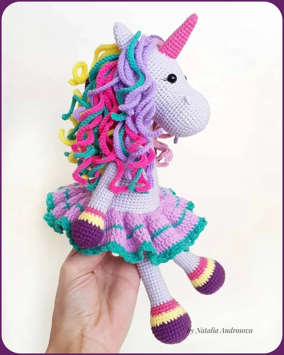 Единорог Амигурушка. Amigurumi Crochet Единорог. Единорог мк