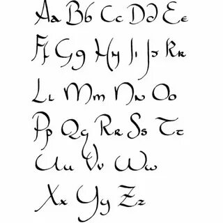 Шрифты для татуировок латинские (77 фото) .