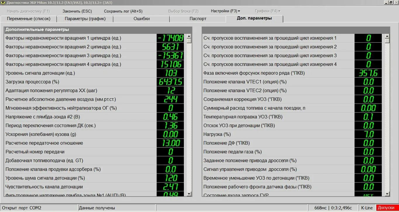 Программа определения уровня сигнала