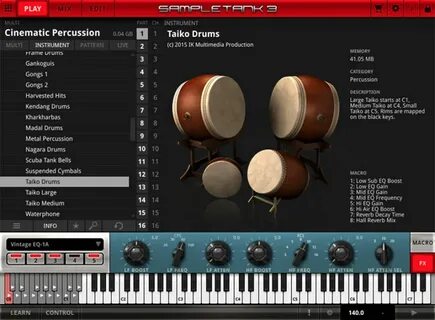 Cinematic drum kit