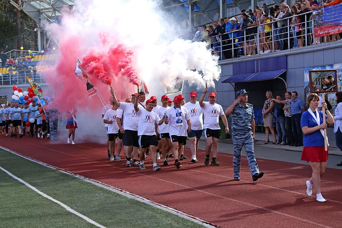 University sports festival boys athletes