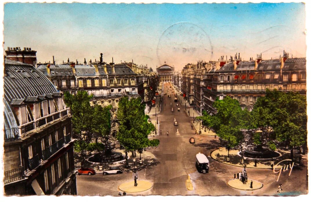 Развитие франции 20 века. Франция 20 века. Франция в начале 20 века. Авеню де л опера. Франция в конце 20 века.