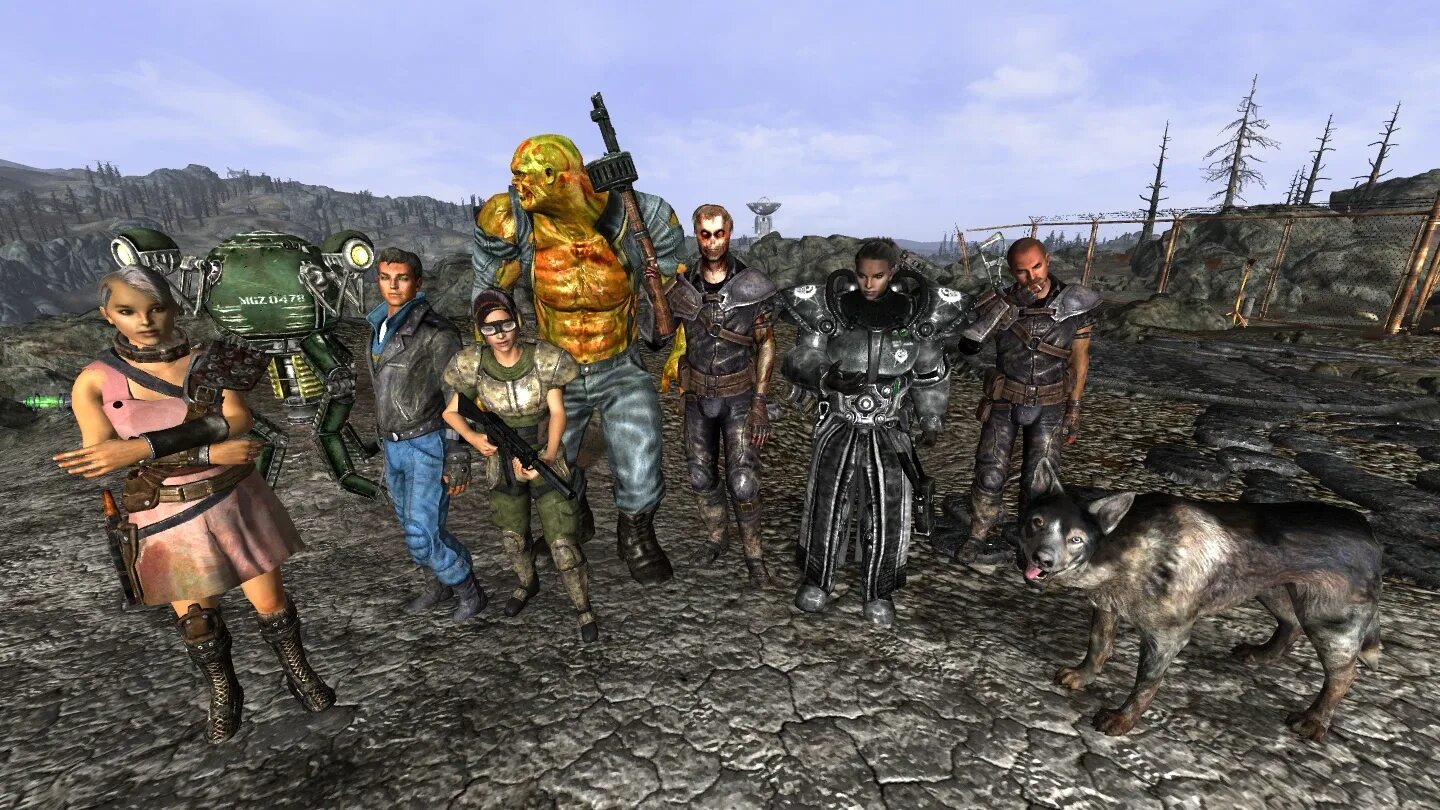 Можно ли в fallout. Фоллаут 3 напарники. fallout 3 companions. фоллаут 3 парадиз фоллз. fallout 3 компаньон бриса альмодовар.