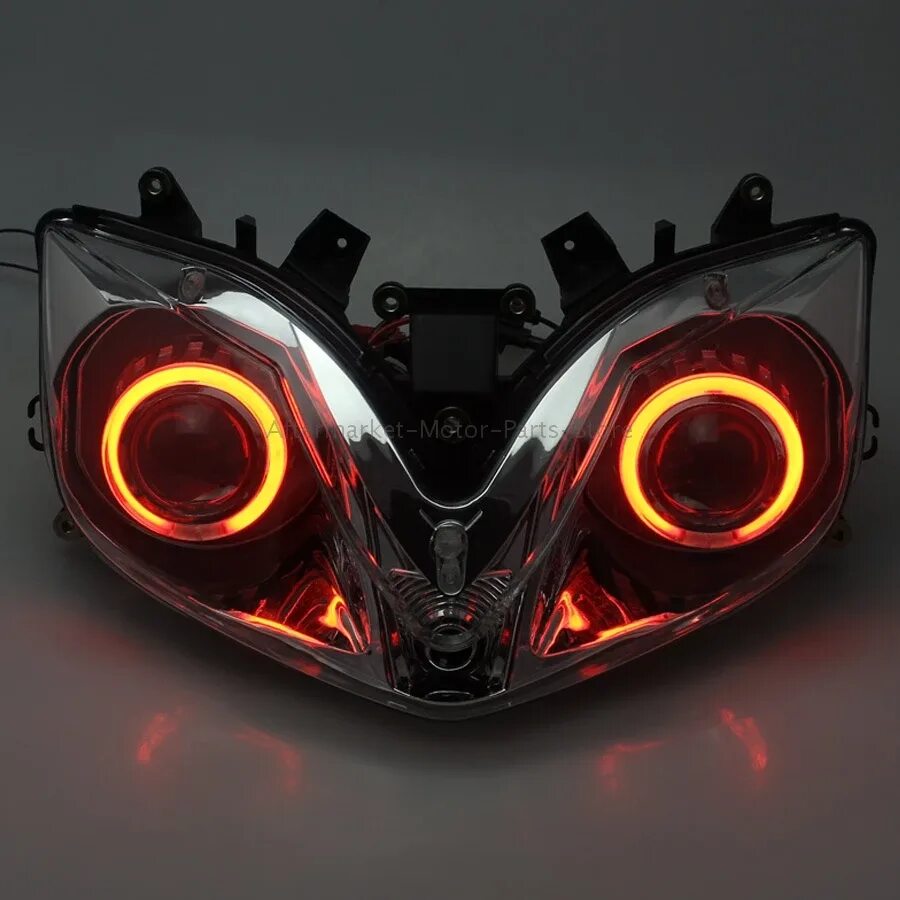 Ангельские глазки хонда. Фара Honda CBR 600 f4. Фара led Honda CBR 600rr. Диодные линзы в Honda cbr600rr. Honda cbr600rr ангельские глазки.