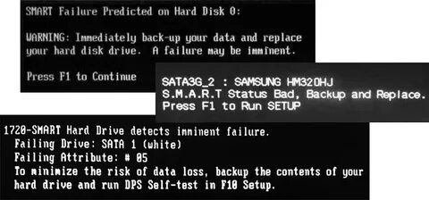 Disk fail