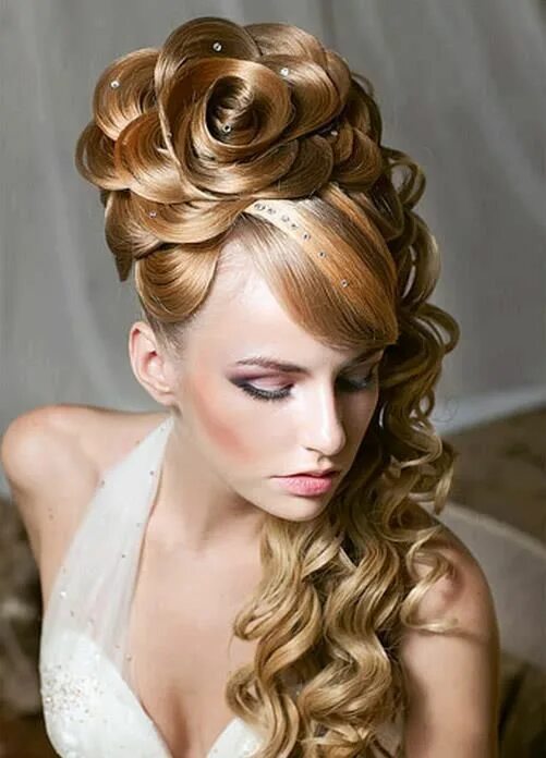 Прически Искусство Эстетика Фото HD Вечерняя Artistic hair, Dramatic hair, Hair 