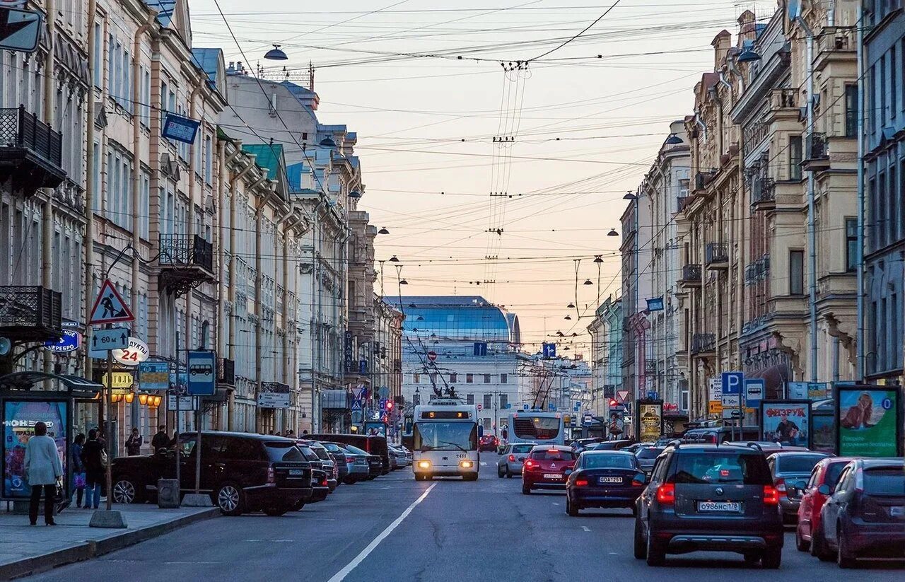 Центр спб улицы