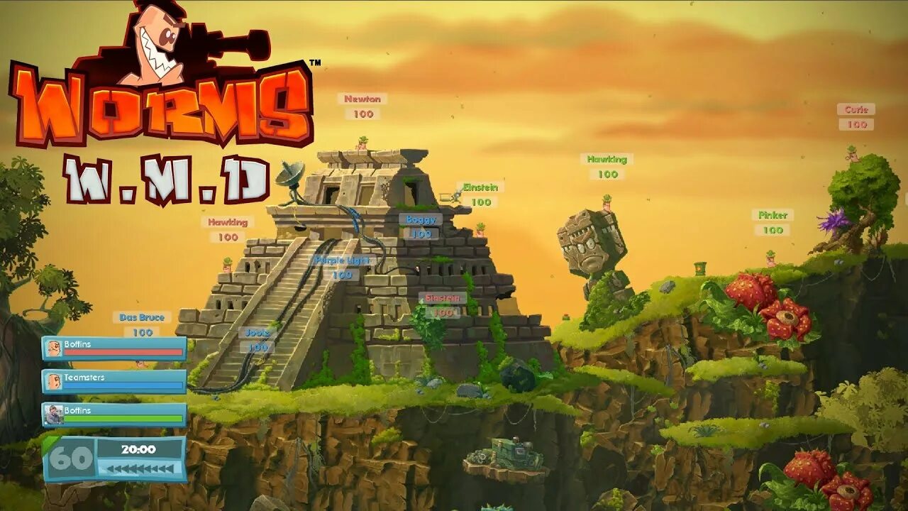 Вормс WMD. Worms геймплей. Worms WMD Gameplay. Worms WMD загрузка. Worms gameplay