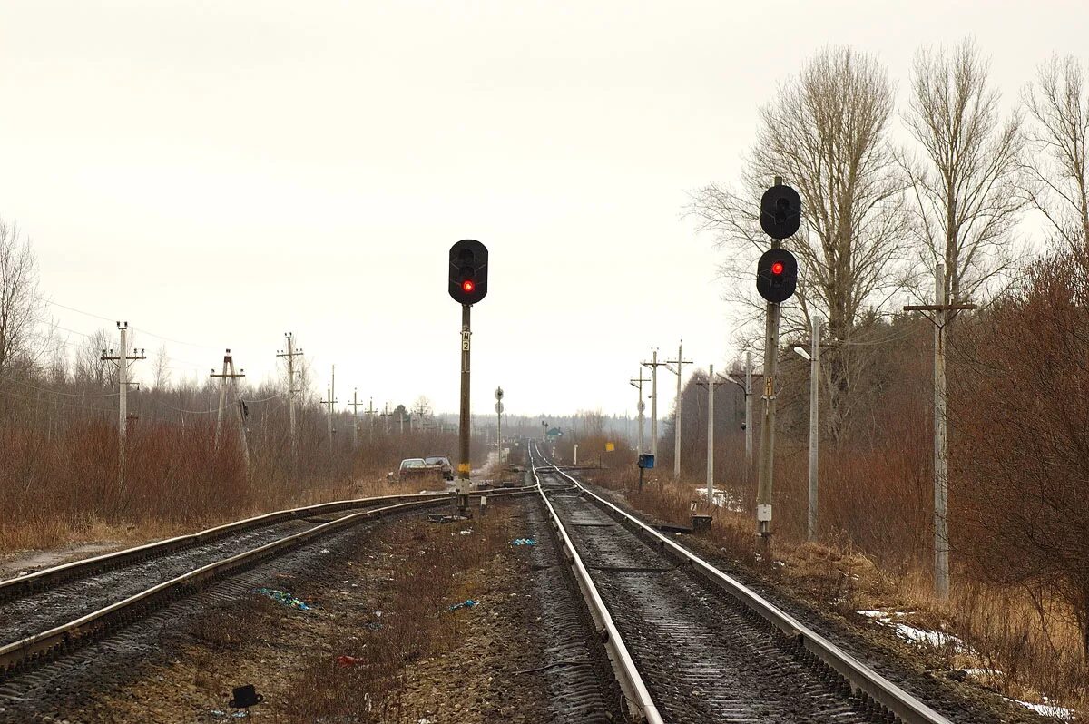 Выходной светофор на жд. Светофор на железной дороге. Железнодорожный светофор. Светофор для поездов.