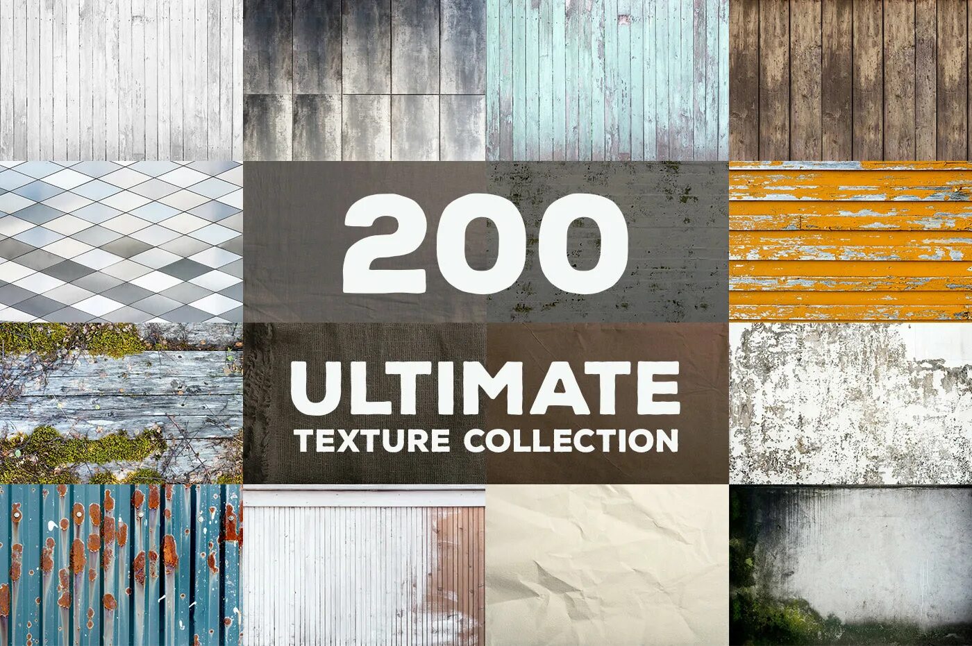 Ultimate textures. Ultimate texture bundle. package texture. concrete texture package design.