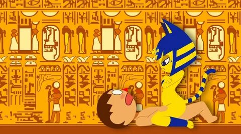 zone, ankha, animal crossing, tagme, anthro, catgirl, egyptian, female.