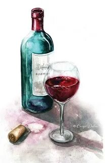 Рисунок фужера