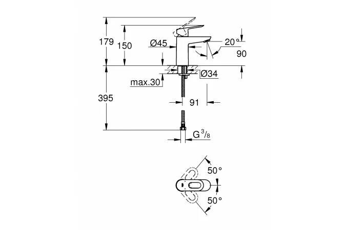 Start loop. 23329000 Grohe. Смеситель для раковины Grohe start loop. Смеситель Grohe BAUEDGE 23329000 для раковины хром. Смеситель для раковины Grohe start loop m-Size 23778000.