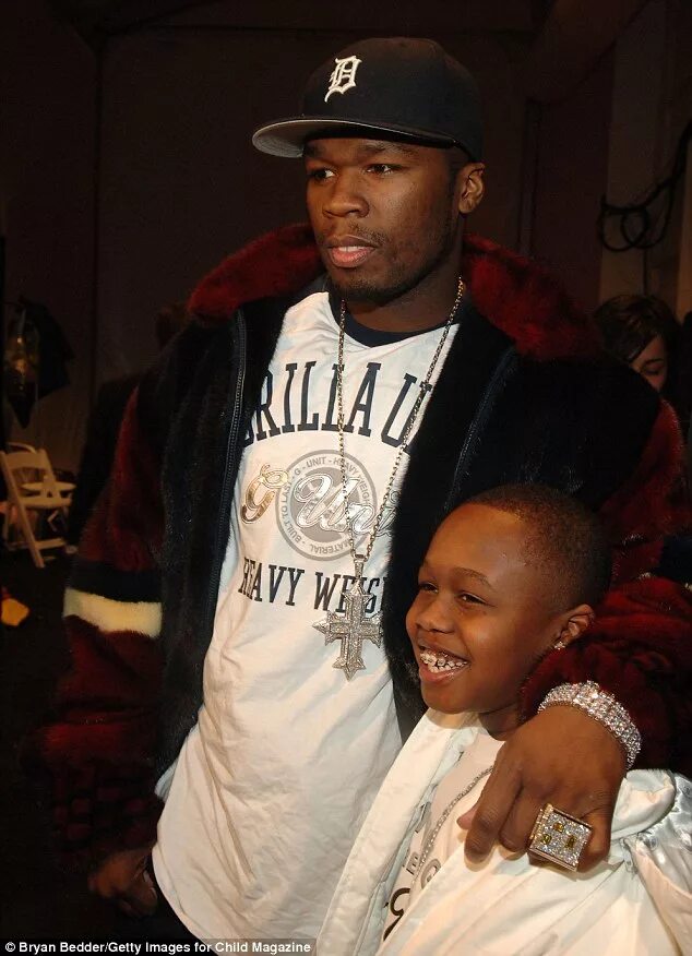 Яркость 50 центов. Сын 50 Cent Маркиз. Мать 50 Cent. 50 Cent дети.