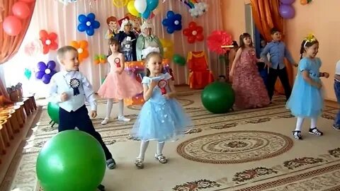 Танец на выпускном в детском саду видео