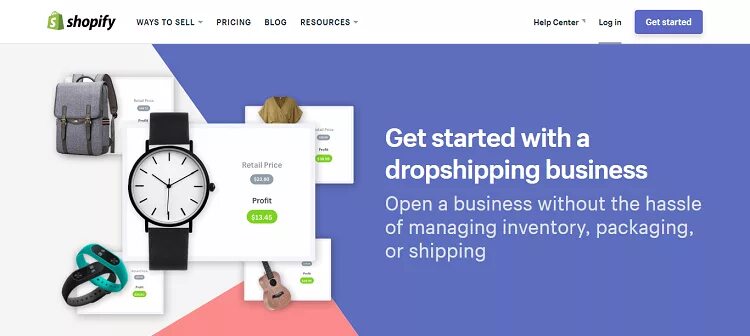 Get start link. Shopify. Баннеры Shopify. Shopify Dropshipping. Shopify Store Design.