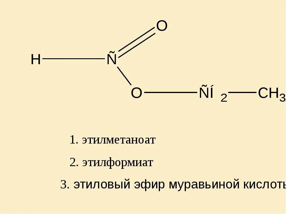 Изомером уксусной кислоты является муравьиная кислота