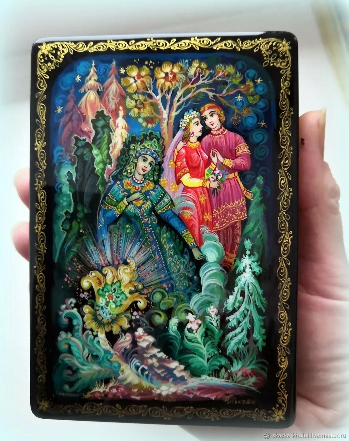 Бажов палех. Малахитовая шкатулка палех. палехская шкатулка хозяйка медной горы. малахитовая шкатулка бажов палех. палехская роспись сказы бажова.