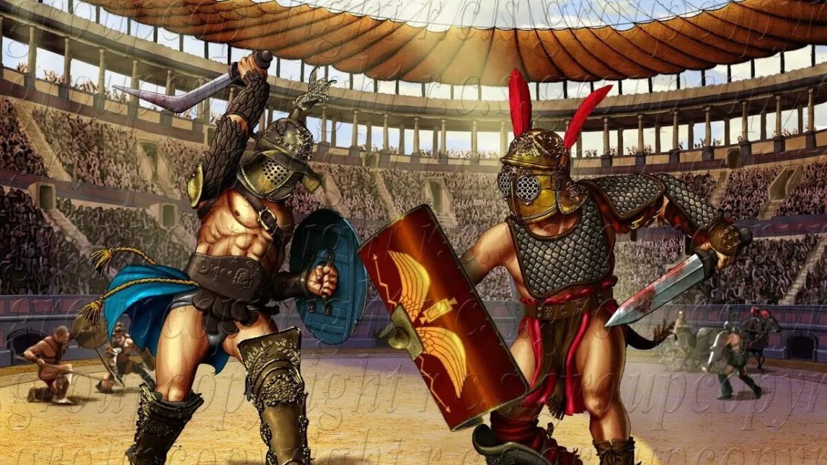 Были ли гладиаторы. Древний Рим Арена гладиаторов. Гладиатор на арене бой. Бои гладиаторов в древнем Риме. Гладиаторы в древнем Риме.