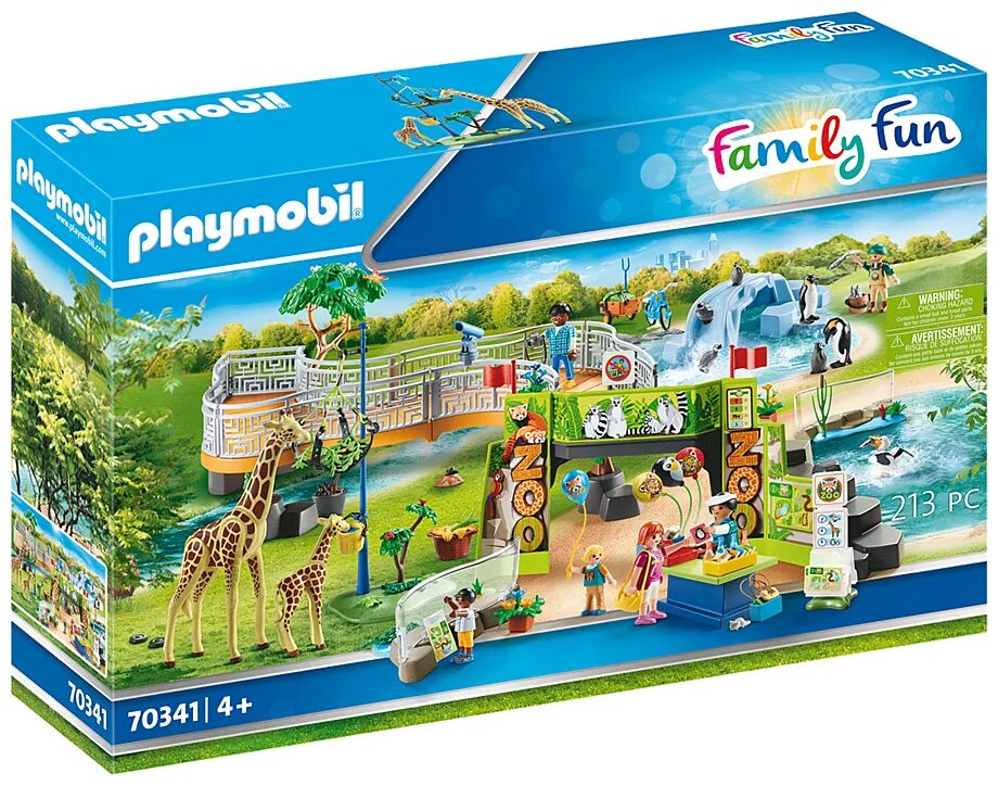 Набор зоопарк. Playmobil 70341. Плеймобил зоопарк. Плеймобил конструктор зоопарк.