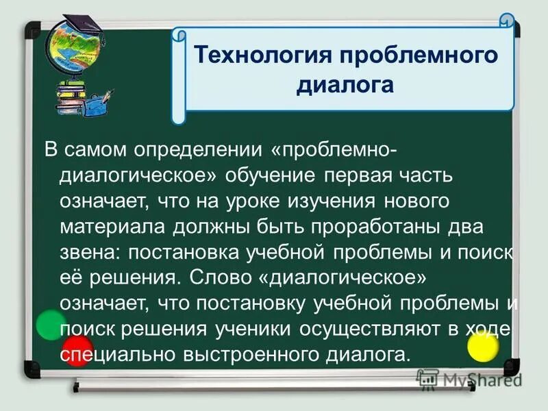 Урок проблемного диалога