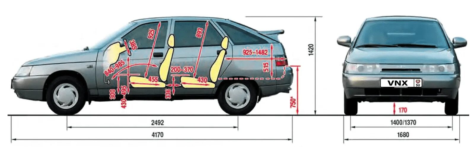 Габариты багажника ВАЗ 2112. Габариты багажника ВАЗ 2112 хэтчбек. Ширина салона ВАЗ 2112. Габариты багажника ВАЗ 2110.