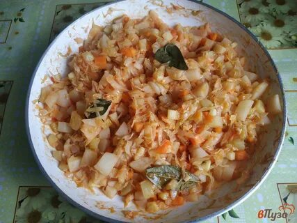 Приготовление рагу с капустой