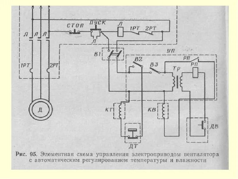 Схема электрическая принципиальная вентилятор Электронное реле управления вентилятором радиатора в зависимости от температуры