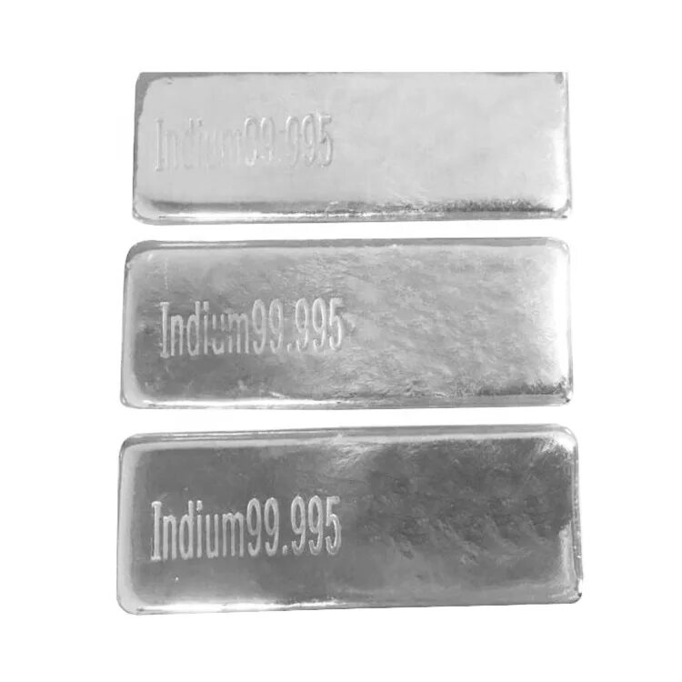 Индий слиток. Индий металлический. Индий / Indium (in). Стальной слиток. Indium 1.20 4