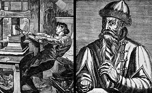 Кто изобрел книгопечатание в западной европе