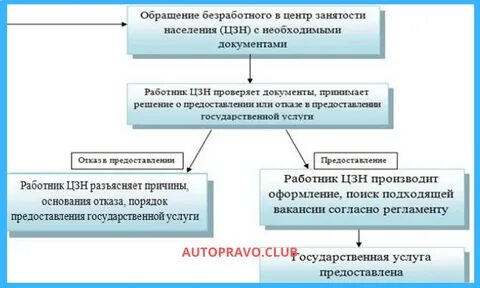 Заявка центр занятости