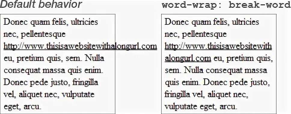 Word wrap break word. Word wrap break word