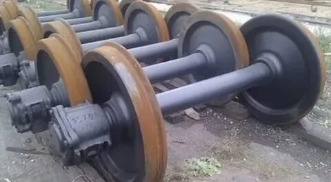 Колесные пары типы