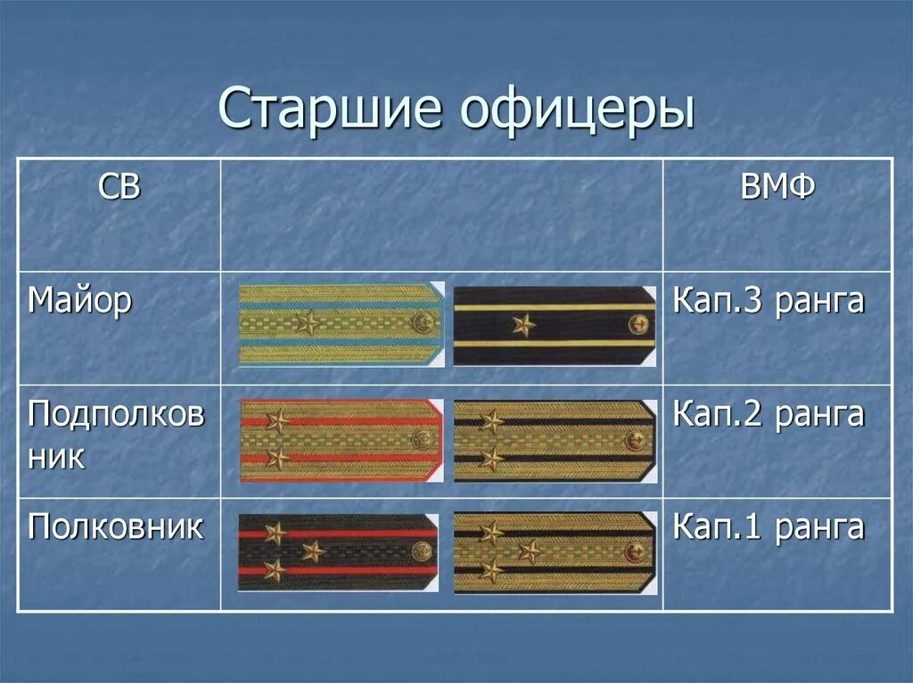 Погоны обж. Старшие офицеры в воинских званиях. Погоны старших офицеров Российской армии. Погоны старших офицеров ВМФ. Погоны Старшие офицеры ВМФ.