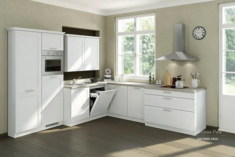 Глянцевые кухни фигурные 2000. Светлая глянцевая кухня. Кухня с белыми фасадами. Кухня верона марибель. Хофф кухня белый глянец 2.