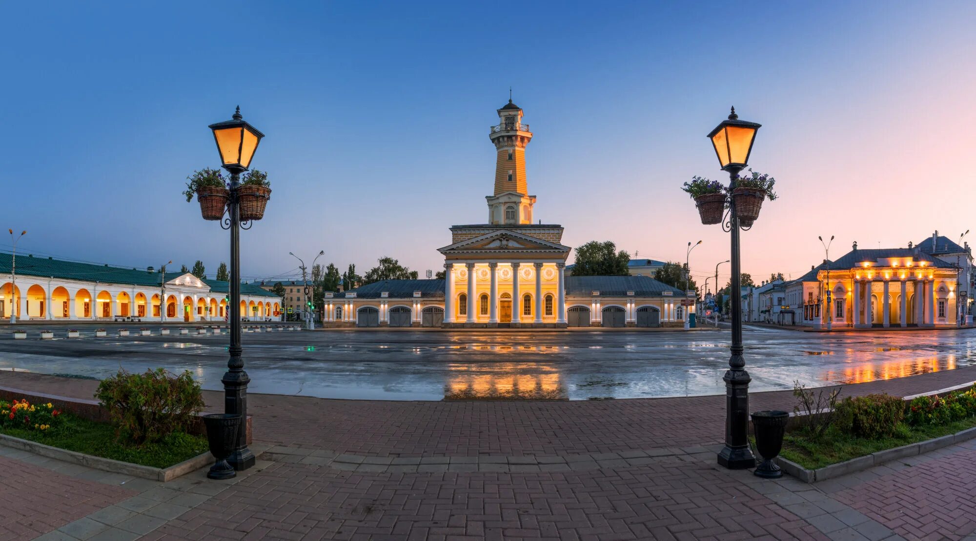 Сколько лет костроме в 2024 году. Каланча кострома. сусанинская площадь. сусанинская площадь в костроме. кострома центр.