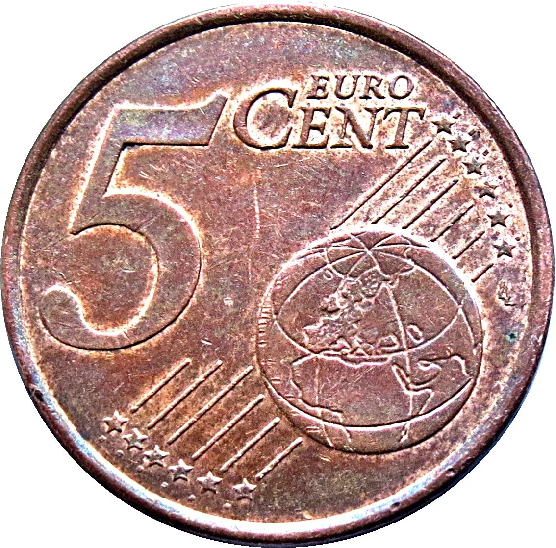 Монета 5 евро
