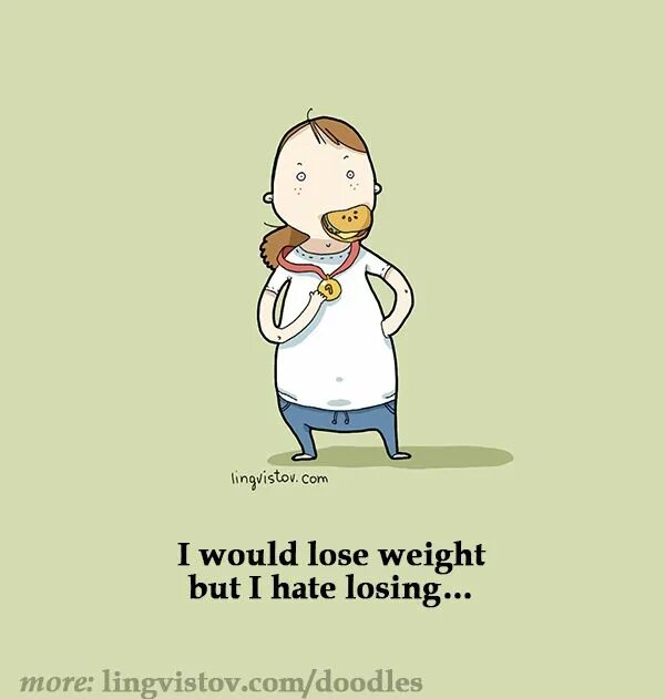 I hate losing