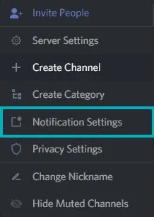 Notification server