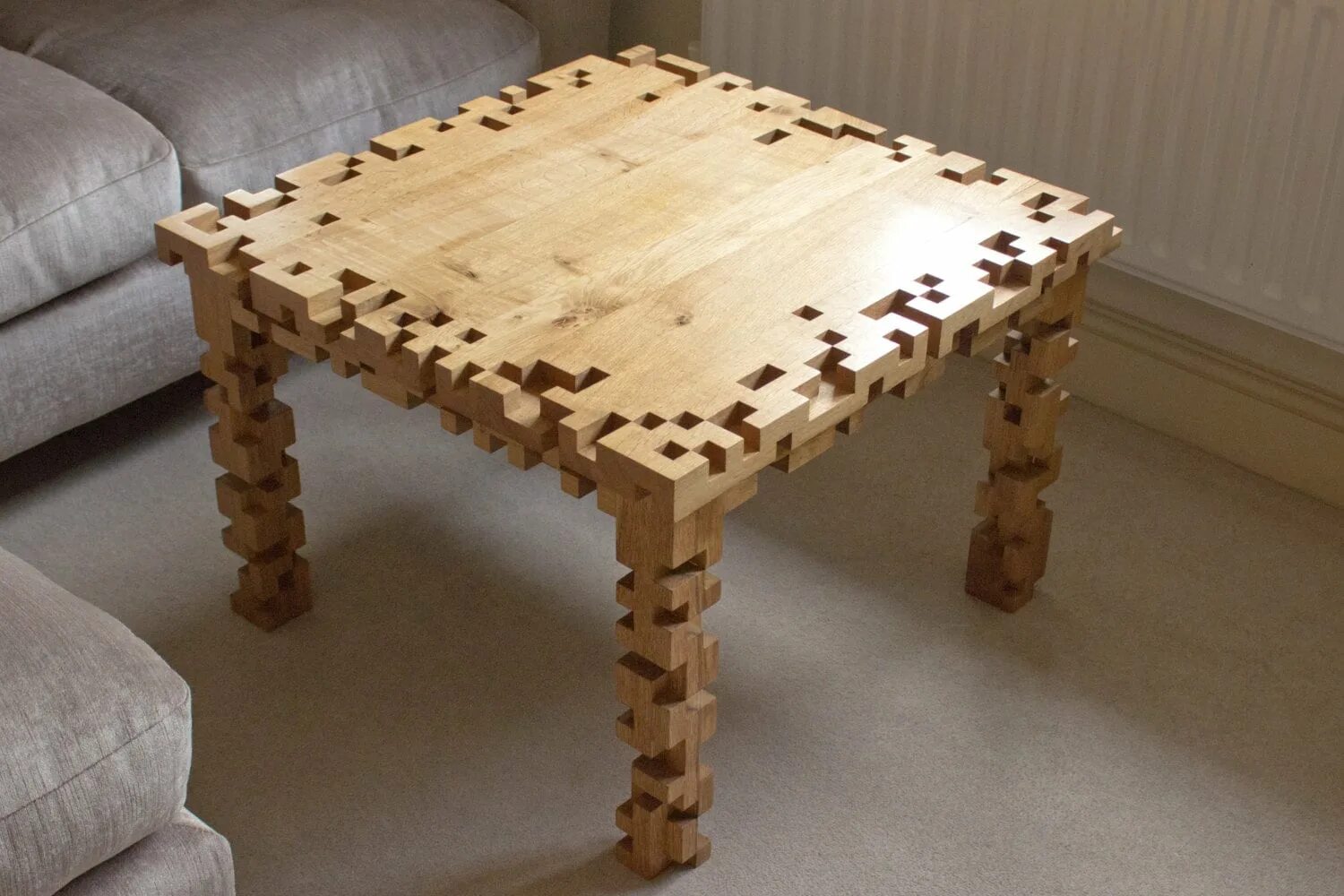 Tables made of wood