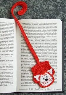 Вязаные закладки для книг крючком схемы