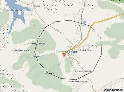 Карта города буйнакска