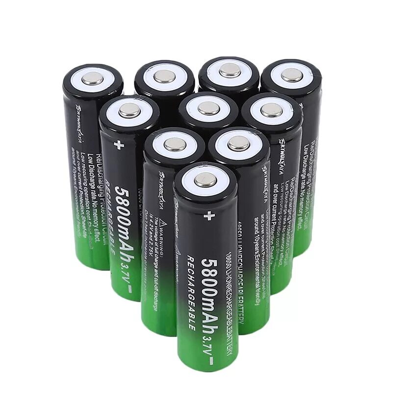 Какой 18650 лучше для фонаря. 18650 аккумулятор 5800mah. аккумулятор 18650 3.7v 5800mah. аккумуляторные батарейки 18650. аккумулятор для фонарика 3.7v.