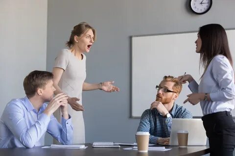 Конфликтные люди на работе