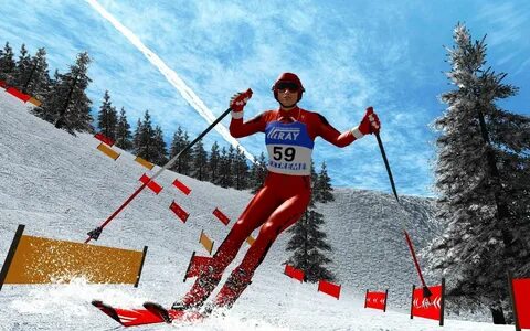 Skiing jump