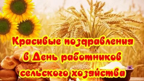 Музыкальное поздравление с днем сельского хозяйства