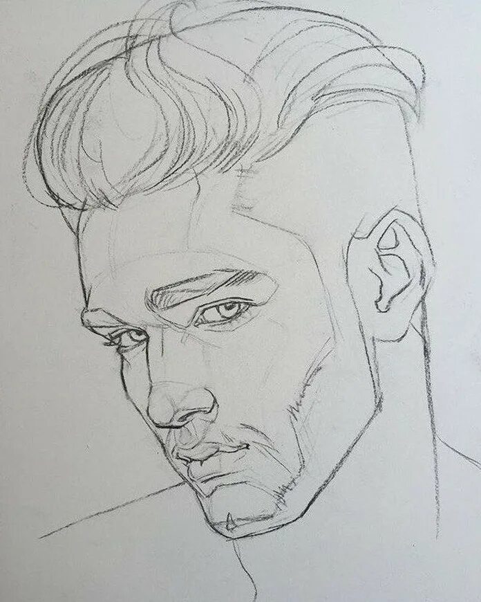 Мужской портрет карандашом. Эскиз лица парня. Портреты карандашом для срисовки. Портреты для срисовки мужчины. Картинка мужчины рисованный