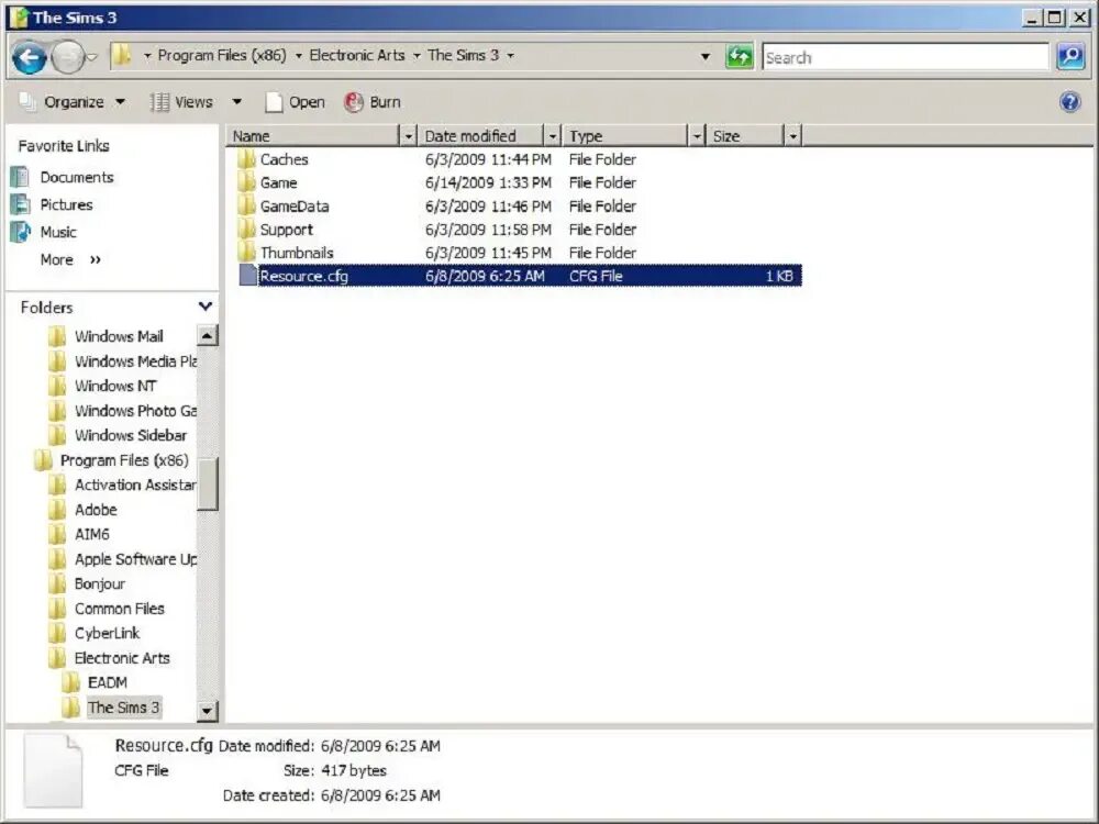 Resource.CFG для симс 4. Файл CFG. Файл resource для симс 4. Файл resource для симс 3. Установить файл package